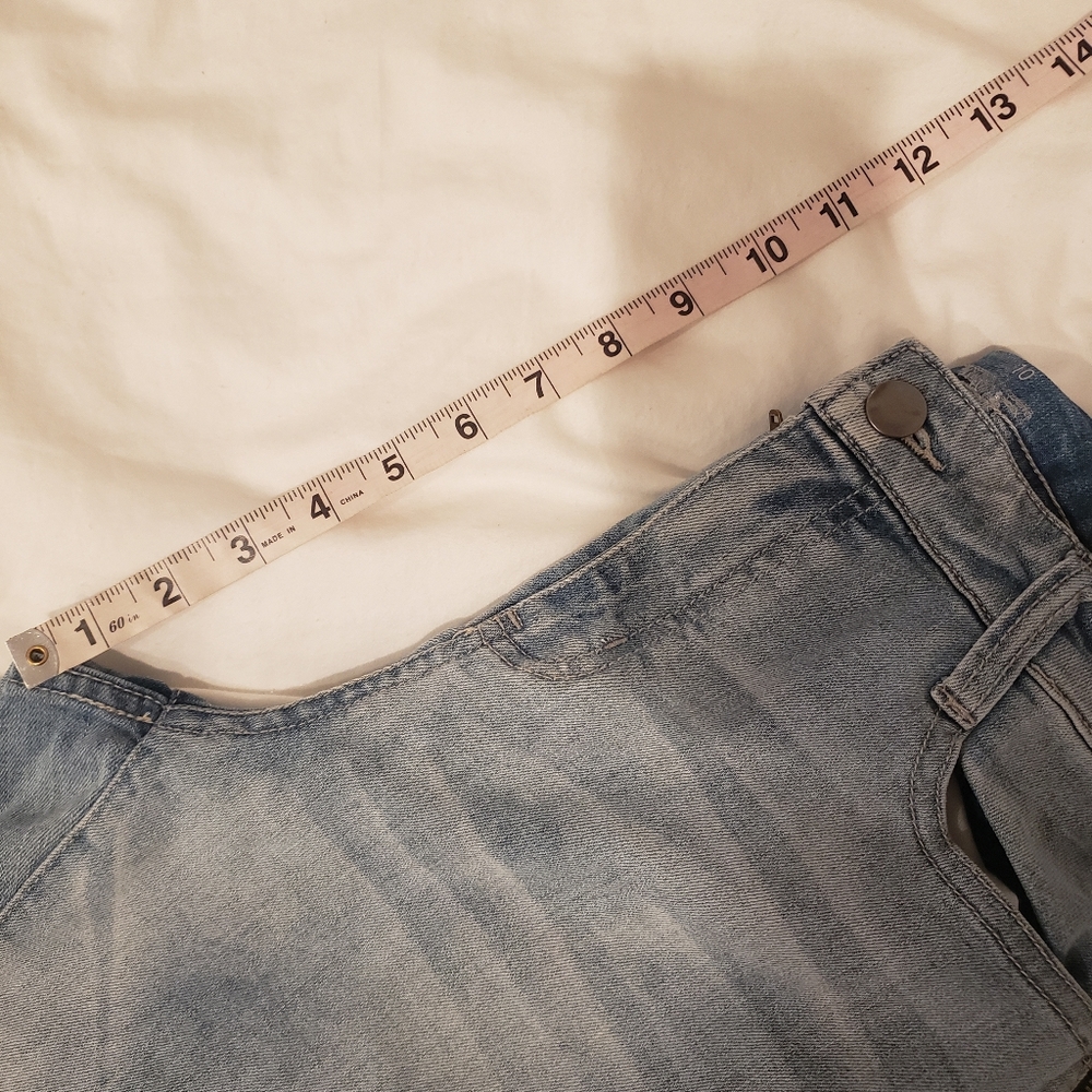 PROJECT RUNWAY Blue Skinny Jeans Size Junior 10 - Picture 5 of 10